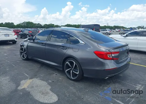 2018 Honda Accord Sport from USA, damaged, VIN 1HGCV1F39JA161806